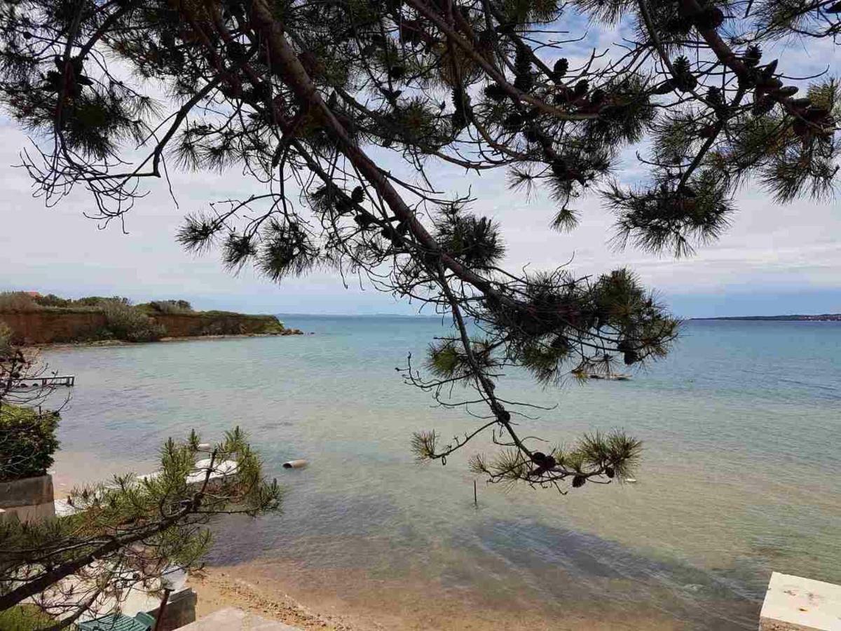 Beachfront Skoblar Holiday Home With Seaview Privlaka  Exterior photo